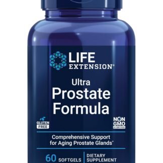 Life Extension Ultra Prostate Formula, Saw Palmetto for Men, pygeum, stinging Nettle Root, lycopene, Prostate Health, Urination Flow, PSA, Non-GMO, Gluten-Free, 60 softgels