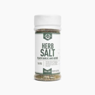 Lillie’s Q - Herb Salt Seasoning, Garlic and Herb Seasoning for Grilling, with Chives and Parsley, Perfect on Meat, Poultry & Vegetables (6 oz)