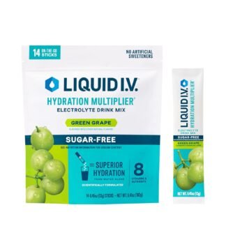 Liquid I.V.® Hydration Multiplier Sugar Free - Mandarin Orange | Electrolyte Powder Drink Mix | 1 Pack (14 Servings)
