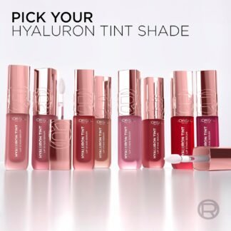 L'Oreal Paris Hyaluron Tint Lip Stain Serum, Long Lasting, Hydrating Lip Makeup Infused with Hyaluronic Acid, 601 Worth It (Pinky Nude)