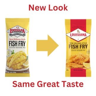 Louisiana Fish Fry, Breading Variety Gift Pack (Pack of 4) - Seasoned Fish Fry, New Orleans Style w/ Lemon Fish Fry, Cajun Fish Fry, Beer Batter Mix