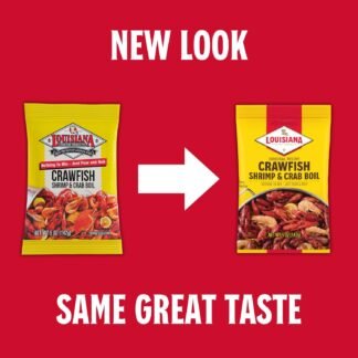 Louisiana Fish Fry Products Crawfish, Shrimp & Crab Boil Seasoning - Spicy & Delicious Seafood Powder Complete Seasoning - Low Salt Cajun Seasoning (5 Ounce (Pack of 1))