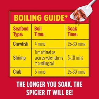 Louisiana Fish Fry Products Crawfish, Shrimp & Crab Boil Seasoning - Spicy & Delicious Seafood Powder Complete Seasoning - Low Salt Cajun Seasoning (5 Ounce (Pack of 1))