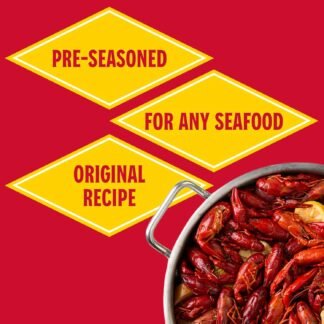 Louisiana Fish Fry Products Crawfish, Shrimp & Crab Boil Seasoning - Spicy & Delicious Seafood Powder Complete Seasoning - Low Salt Cajun Seasoning (5 Ounce (Pack of 1))