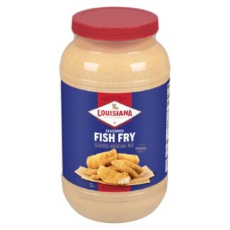 Louisiana Fish Fry Seasoned Fish Fry Seafood Breading Mix 1 Gallon (Pack of 1) - Season and Cook All Your Fish, Shrimp, Oysters, Vegetables, and More to Crispy Perfection (Gift...