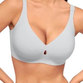 LUCKMEEY Bras for Women No Underwire Wireless Bras - Seamless Push Up Full Coverage Bralettes Comfortable Everyday Bra - lunas-mystic-emporium.com LUCKMEEY Bras for Women No Underwire Wireless Bras - Seamless Push Up Full Coverage Bralettes Comfortable Everyday Bra