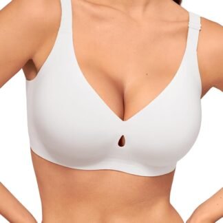 LUCKMEEY Bras for Women No Underwire Wireless Bras - Seamless Push Up Full Coverage Bralettes Comfortable Everyday Bra - lunas-mystic-emporium.com LUCKMEEY Bras for Women No Underwire Wireless Bras - Seamless Push Up Full Coverage Bralettes Comfortable Everyday Bra