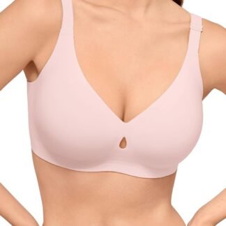 LUCKMEEY Bras for Women No Underwire Wireless Bras - Seamless Push Up Full Coverage Bralettes Comfortable Everyday Bra - lunas-mystic-emporium.com LUCKMEEY Bras for Women No Underwire Wireless Bras - Seamless Push Up Full Coverage Bralettes Comfortable Everyday Bra