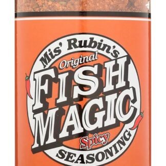 Magic Fish Seasoning, Cajun Seasoning, Savory, Spicy & Finger Licking Good – Catfish, Bass, Salmon, Shrimp Seasoning – Dry Rub For Fish & Seafood Seasoning for Paella, Jumbo, or...