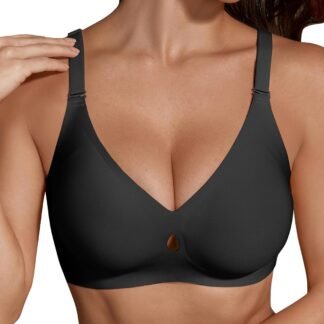 Maywind Jelly Bras for Women Push Up Wireless Deep V Seamless T-Shirt Bra Jelly Wireless Push Up Bra Comfortable Supportive - lunas-mystic-emporium.com Maywind Jelly Bras for Women Push Up Wireless Deep V Seamless T-Shirt Bra, Jelly Wireless Push Up Bra Comfortable Supportive