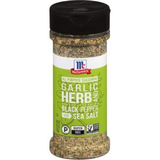 McCormick Garlic, Herb and Black Pepper and Sea Salt All Purpose Seasoning, 4.37 oz