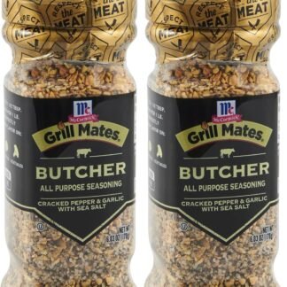 McCormick Grill Mates Cracked Pepper & Garlic Grilling Seasoning, 6.03 oz (Pack of 2)