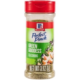McCormick Perfect Pinch Seasoning, Green Goddess, For Adding Tangy, Herby Flavor to Chicken, Roasted Veggies, Dressings, Sauces & More, 4.23 oz (Pack of 6)