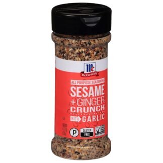 McCormick Sesame and Ginger Crunch with Garlic All Purpose Seasoning, 4.77 oz
