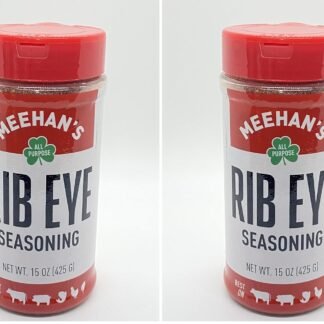 Meehan's Rib Eye Seasoning, 15 Oz Shaker Jar (Pack of 2)