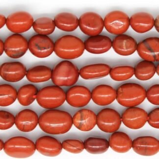 MJDCB Natural Irregular Shape Stone Beads 6-8mm Red Jasper Gemstone Energy Crystal for Jewelry Making Bracelet Necklace