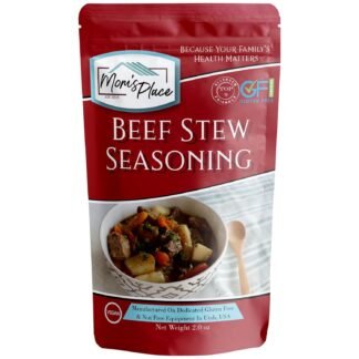 Mom's Place Gluten-Free Beef Stew Seasoning - Soy Free, Dairy Free & Vegan, 9 Servings, 2.0 oz