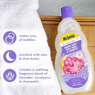 Mr Bubble Calm and Sleep 3in1 Bubble Bath Body Wash Shampoo 16 oz Pack of 4 - lunas-mystic-emporium.com Mr. Bubble Calm and Sleep 3in1 Bubble Bath, Body Wash & Shampoo, 16 oz., Pack of 4
