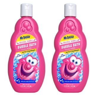Mr. Bubble Original Bubble Bath - Great for Your Baby, Kids, and Adults - Hypoallergenic, Tear Free Bubble Bath Solution (2 Bottles, 16 fl oz Each)