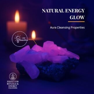 Natural Calcite Crystal from Peru - Authentic Energy Stone Specimen Formed with Several Crystals | Cluster, Druse or Twin Shapes | for Collection, Decoration or Gifting (5 to 6...