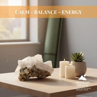 Natural Calcite Crystal from Peru - Authentic Energy Stone Specimen Formed with Several Crystals | Cluster, Druse or Twin Shapes | for Collection, Decoration or Gifting (5 to 6...