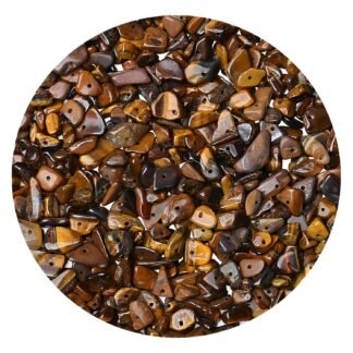 Natural Chip Stone Beads 450pcs Red Jasper Chips 5-8mm Genuine Real Irregular Healing Crystal Rocks Hole Drilled DIY Loose Gemstone Beads for Jewelry Making Bracelet Earrings...