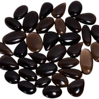 Natural Loose Gemstone 5 Piece Cabochons Lot Jewelry Making Loose Gemstone, Stone Shape Oval & Pear, Stone Size 20-35 mm