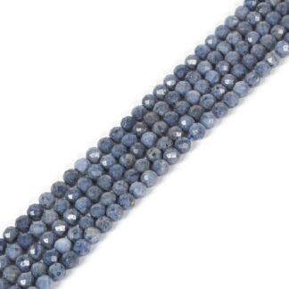 Natural Smoky Quartz 4mm Faceted Round Beads Loose Beads 16 Inch for Jewelry Making Beads