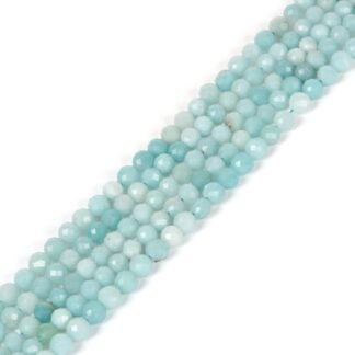 Natural Smoky Quartz 4mm Faceted Round Beads Loose Beads 16 Inch for Jewelry Making Beads