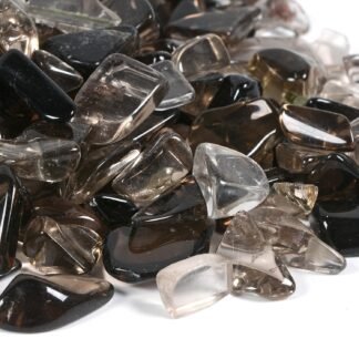 Natural Smoky Quartz Polished Chips Crushed Tumbled Stone Crystal Healing Embellishments 100 Grams