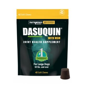 Nutramax Dasuquin for Large Dogs, Joint Health Supplement, Contains Glucosamine for Dogs, Plus Chondroitin, ASU, MSM and More, Supports Healthy Joints, Soft Chews, 42 Count