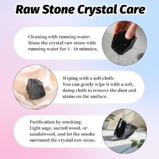 Obsidian Raw Stones 1PC,Gemstones Raw Stones and Healing Crystals,Hand Carved Natural Pocket Raw Stone for Decoration Tumbling,Garden(1.18"-1.97")