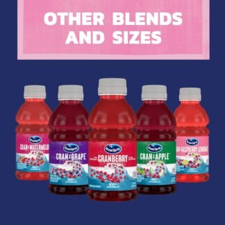 Ocean Spray® White Cranberry Strawberry Juice Drink, 10 Fl Oz Bottles, 6 Count (Pack of 4)