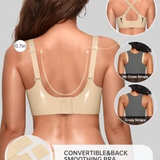 OEAK Women Bras No Underwire Scalloped Push Up Buttery Soft Tshirt Bra Seamless Full Coverage Convertible Everyday Bra - lunas-mystic-emporium.com OEAK Women Bras No Underwire Scalloped Push Up Buttery Soft Tshirt Bra Seamless Full Coverage Convertible Everyday Bra