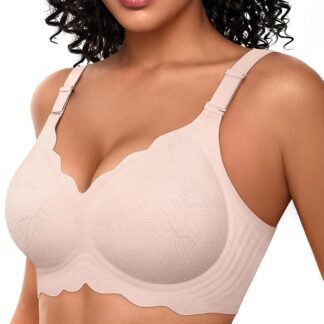 OEAK Women Bras No Underwire Scalloped Push Up Buttery Soft Tshirt Bra Seamless Full Coverage Convertible Everyday Bra - lunas-mystic-emporium.com OEAK Women Bras No Underwire Scalloped Push Up Buttery Soft Tshirt Bra Seamless Full Coverage Convertible Everyday Bra