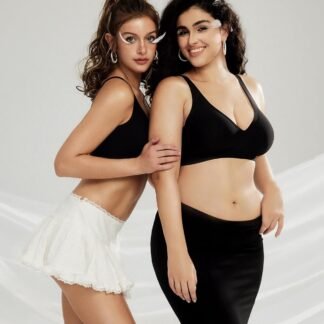 OEAK Womens Deep V Bras Wireless Comfortable Bra Supportive No Underwire Bras Tshirt Push Up Bralettes Plunge Seamless Bra - lunas-mystic-emporium.com OEAK Womens Deep V Bras Wireless Comfortable Bra Supportive No Underwire Bras Tshirt Push Up Bralettes Plunge Seamless Bra