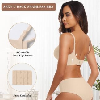 OEAK Womens Wireless Bras Comfortable Push Up Bra No Underwire Bra Full Support Lift Bralette Everyday Seamless Tshirt Bras - lunas-mystic-emporium.com OEAK Womens Wireless Bras Comfortable Push Up Bra No Underwire Bra Full Support Lift Bralette Everyday Seamless Tshirt Bras