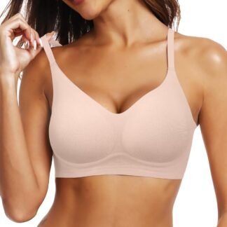 OEAK Womens Wireless Bras Comfortable Push Up Bra No Underwire Bra Full Support Lift Bralette Everyday Seamless Tshirt Bras - lunas-mystic-emporium.com OEAK Womens Wireless Bras Comfortable Push Up Bra No Underwire Bra Full Support Lift Bralette Everyday Seamless Tshirt Bras