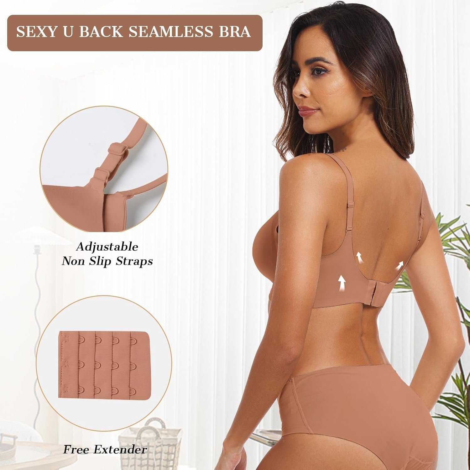 OEAK Womens Wireless Bras Comfortable Push Up Bra No Underwire Bra Full Support Lift Bralette Everyday Seamless Tshirt Bras - lunas-mystic-emporium.com OEAK Womens Wireless Bras Comfortable Push Up Bra No Underwire Bra Full Support Lift Bralette Everyday Seamless Tshirt Bras