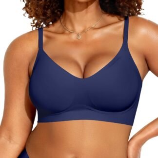 OEAK Womens Wireless Bras Comfortable Push Up Bra No Underwire Bra Full Support Lift Bralette Everyday Seamless Tshirt Bras - lunas-mystic-emporium.com OEAK Womens Wireless Bras Comfortable Push Up Bra No Underwire Bra Full Support Lift Bralette Everyday Seamless Tshirt Bras