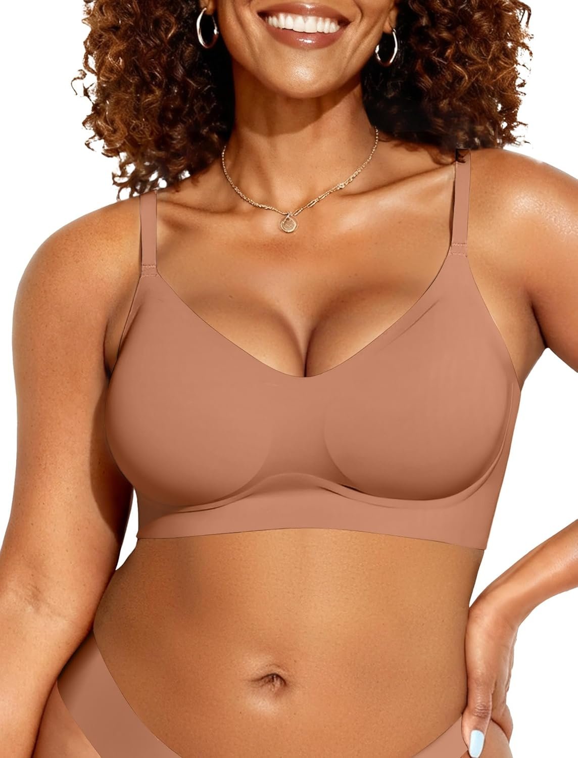 OEAK Womens Wireless Bras Comfortable Push Up Bra No Underwire Bra Full Support Lift Bralette Everyday Seamless Tshirt Bras - lunas-mystic-emporium.com OEAK Womens Wireless Bras Comfortable Push Up Bra No Underwire Bra Full Support Lift Bralette Everyday Seamless Tshirt Bras