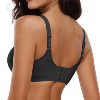 OEAK Womens Wireless Bras Push Up Support Full Coverage Bralettes No Underwire Bra Comfortable Everyday Seamless Tshirt Bras