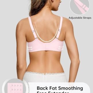 OEAK Womens Wireless Bras Scalloped Push Up Bralettes No Underwire Supportive Tshirt Bra Seamless Comfortable Everyday Bras - lunas-mystic-emporium.com OEAK Womens Wireless Bras Scalloped Push Up Bralettes No Underwire Supportive Tshirt Bra Seamless Comfortable Everyday Bras