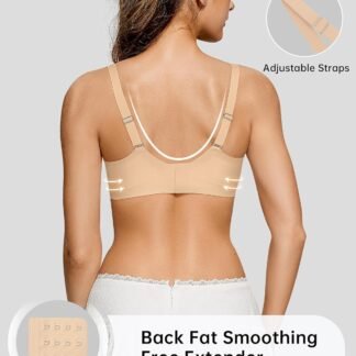 OEAK Womens Wireless Bras Scalloped Push Up Bralettes No Underwire Supportive Tshirt Bra Seamless Comfortable Everyday Bras - lunas-mystic-emporium.com OEAK Womens Wireless Bras Scalloped Push Up Bralettes No Underwire Supportive Tshirt Bra Seamless Comfortable Everyday Bras