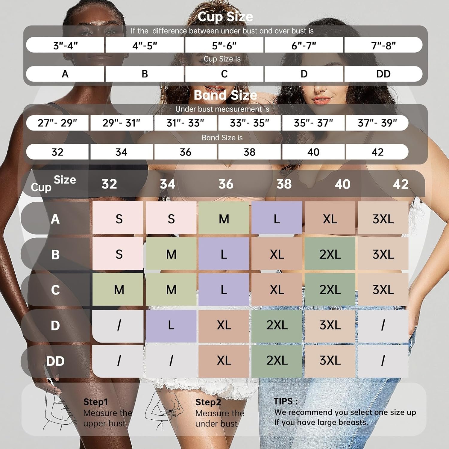 OEAK Womens Wireless Bras Scalloped Push Up Bralettes No Underwire Supportive Tshirt Bra Seamless Comfortable Everyday Bras - lunas-mystic-emporium.com OEAK Womens Wireless Bras Scalloped Push Up Bralettes No Underwire Supportive Tshirt Bra Seamless Comfortable Everyday Bras
