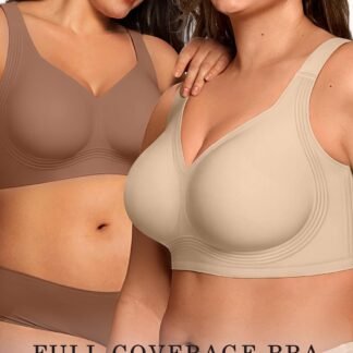 OEAK Womens Wireless Jelly Bra Plus Size Supportive Seamless Bras Full Coverage Push Up Comfortable No Underwire Tshirt Bras - lunas-mystic-emporium.com OEAK Womens Wireless Jelly Bra Plus Size Supportive Seamless Bras Full Coverage Push Up Comfortable No Underwire Tshirt Bras
