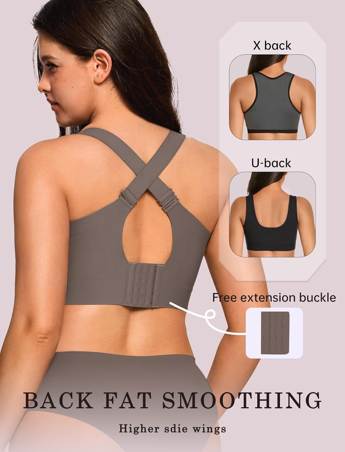 OEAK Womens Wireless Jelly Bra Plus Size Supportive Seamless Bras Full Coverage Push Up Comfortable No Underwire Tshirt Bras - lunas-mystic-emporium.com OEAK Womens Wireless Jelly Bra Plus Size Supportive Seamless Bras Full Coverage Push Up Comfortable No Underwire Tshirt Bras