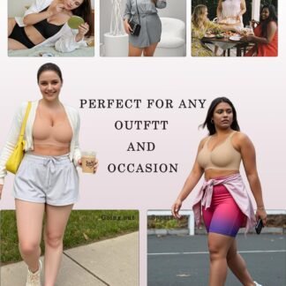 OEAK Womens Wireless Jelly Bra Plus Size Supportive Seamless Bras Full Coverage Push Up Comfortable No Underwire Tshirt Bras - lunas-mystic-emporium.com OEAK Womens Wireless Jelly Bra Plus Size Supportive Seamless Bras Full Coverage Push Up Comfortable No Underwire Tshirt Bras