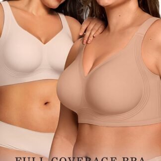OEAK Womens Wireless Jelly Bra Plus Size Supportive Seamless Bras Full Coverage Push Up Comfortable No Underwire Tshirt Bras - lunas-mystic-emporium.com OEAK Womens Wireless Jelly Bra Plus Size Supportive Seamless Bras Full Coverage Push Up Comfortable No Underwire Tshirt Bras