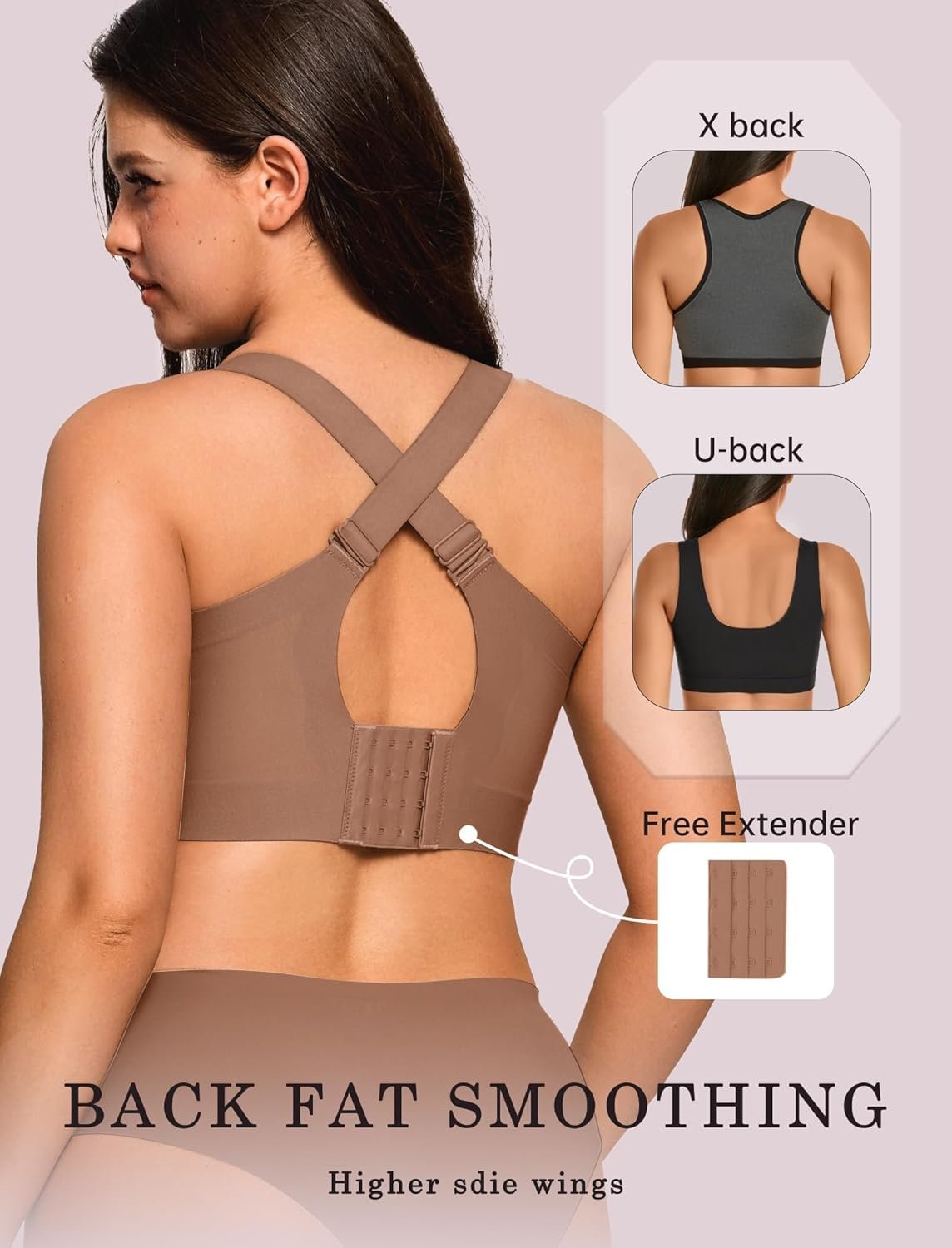 OEAK Womens Wireless Jelly Bra Plus Size Supportive Seamless Bras Full Coverage Push Up Comfortable No Underwire Tshirt Bras - lunas-mystic-emporium.com OEAK Womens Wireless Jelly Bra Plus Size Supportive Seamless Bras Full Coverage Push Up Comfortable No Underwire Tshirt Bras